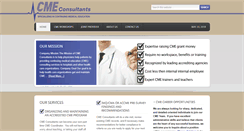 Desktop Screenshot of cmeconsultants.com